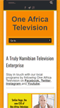 Mobile Screenshot of oneafrica.tv